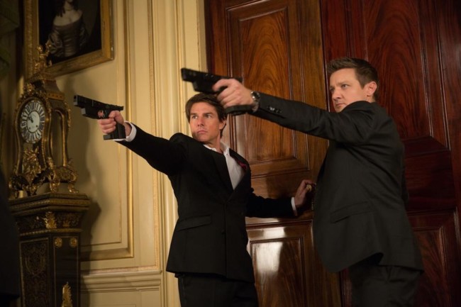 Tom Cruise y Jeremy Renner