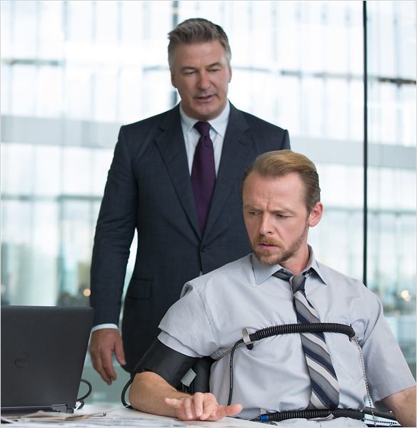 Alec Baldwin y Simon Pegg