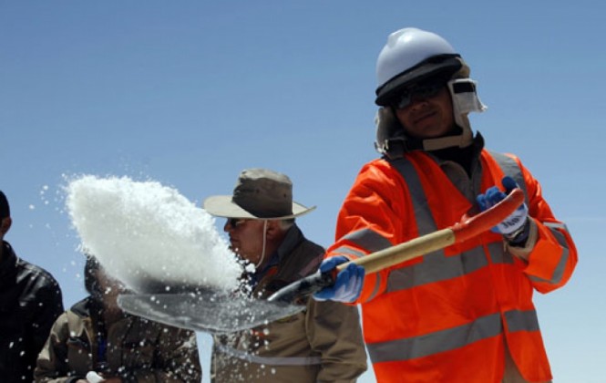 Proyecto del litio avanza pese a factores climáticos y complejidad de la salmuera Proyecto del litio avanza pese a factores climáticos y complejidad de la salmuera