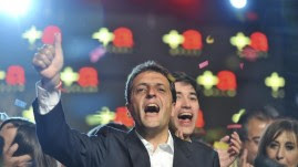 Massa, exjefe de Gabinete kirchnerista, logró el 43,9 % de los votos en las elecciones legislativas de este domingo
