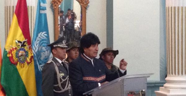 Morales dijo que el país está mejor después de la expulsión de la DEA en