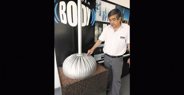 Producto. Terceros muestra el cuerpo de acero del Expander Body