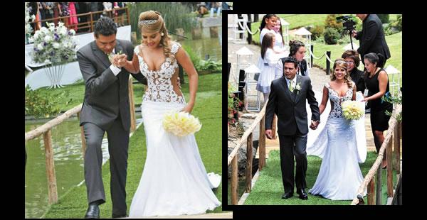 Maricruz Ribera subasta su vestido de novia