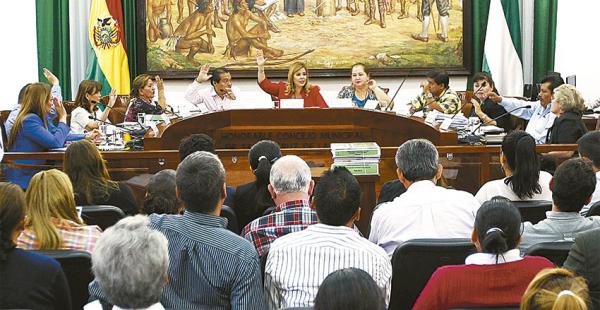 La concejala de UCS Rhea Borda se abstuvo de votar, aunque dice que está satisfecha con el presupuesto