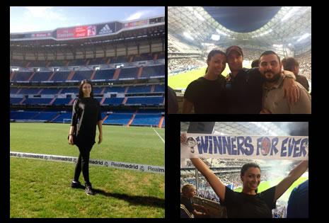 Visitando Santiago Bernabeu y el estadio de Marsella