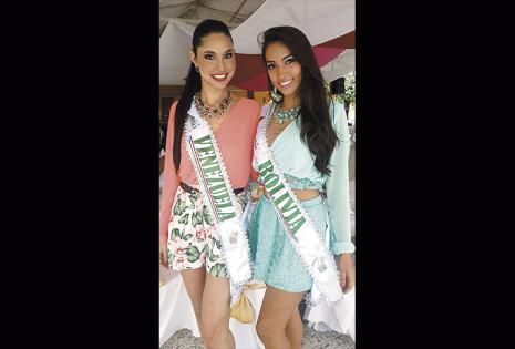 Sharon, la representante venezolana, se destacó por su sonrisa