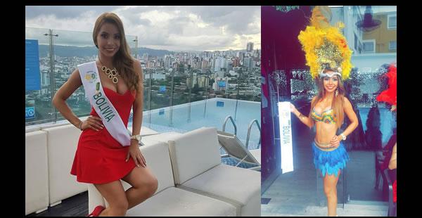 Laura Paola Parada se ha presentado en traje típico y además no duda de tomarse fotos mostrando la belleza de Colombia