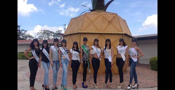 Las candidatas han visitado diversos lugares turísticos