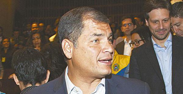 El presidente ecuatoriano molesto con la curia