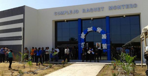 La obra contempla 13 campos para la practica de raquetbol