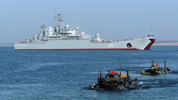 Kiev empieza en el Mar Negro los ejercicios militares conjuntos con la OTAN