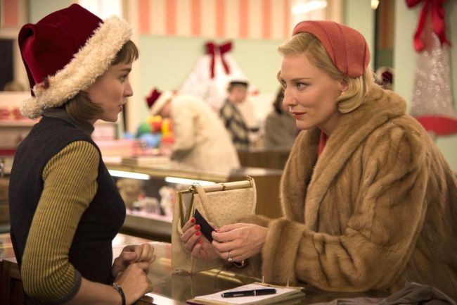 Cate Blanchett y Rooney Mara en Carol