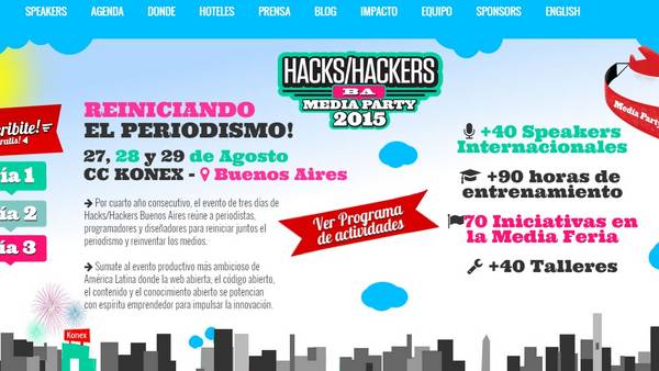 Edición 2015 de Hack/Hackers Buenos Aires