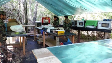 Destruyen-un-laboratorio-de-droga-en-zona-de-Yaguarenda