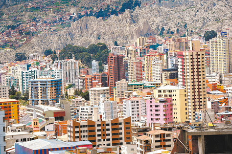 Situación. En La Paz, siete de cada diez familias tienen techo propio, según el Censo de Población y Vivienda 2012.