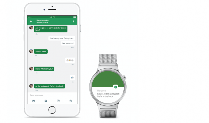 android wear iphone 830x489 Android Wear ya es compatible con el iPhone
