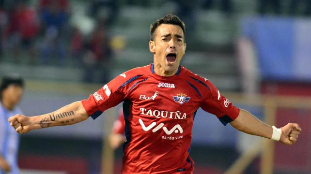 Marcelo Bergese fue el autor del primer gol del compromiso. Foto: APG