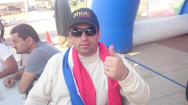 El piloto paraguayo terminó la carrera con un tiempo de 2 horas, 15 minutos y 3 segundos