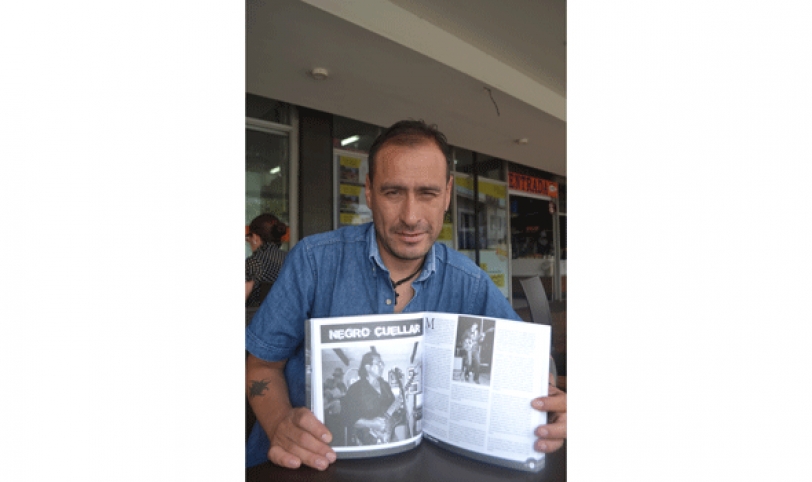 Autor. Marco Basualdo Zambrana investigó por 12 años al rock en Bolivia.
