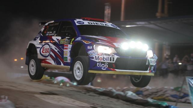 Gustavo Saba fue el más rápido de la categoría Súper Especial del rally Codasur. Foto: Jorge Gutiérrez