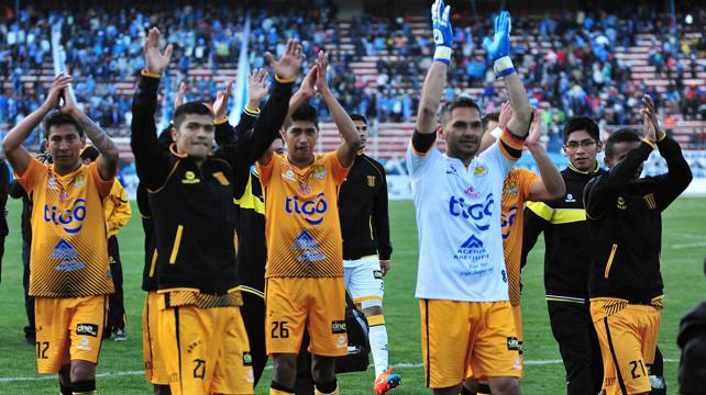 The Strongest derrotó a Bolívar en el clásico paceño. Foto: APG