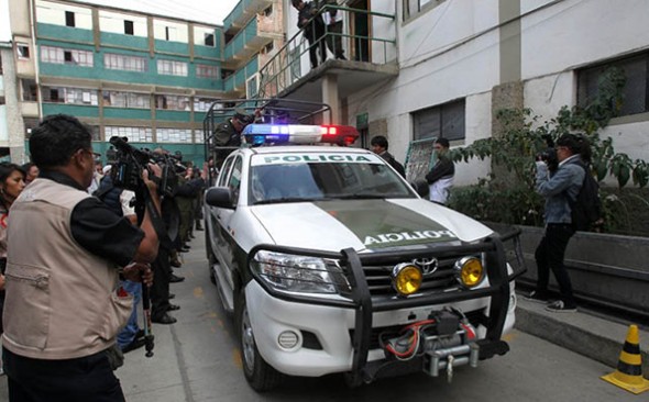 PATRULLAJE. Una de las camionetas que entregó la Alcaldía a la Policía en la fuerza anticrimen. - Archivo La Prensa PATRULLAJE. Una de las camionetas que entregó la Alcaldía a la Policía en la fuerza anticrimen. - Archivo La Prensa