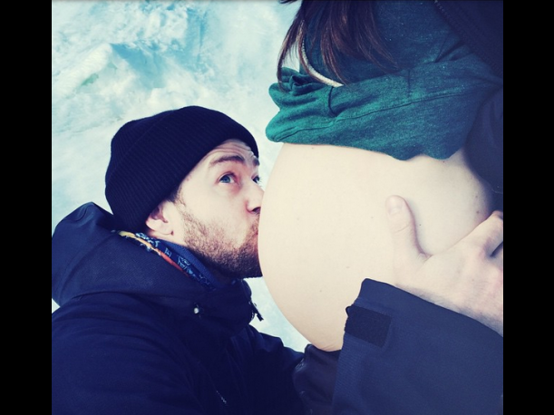 Justin Timberlake comparte tiernas fotos de su beb&eacute;