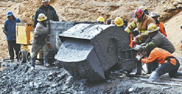 Sector. La actividad minera no se ha tecnificado y sigue siendo precaria