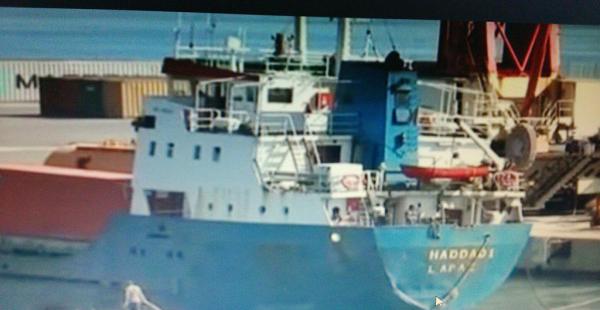 Esta es la imagen del supuesto barco boliviano que circula en el Internet