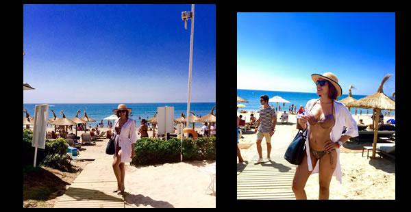 Un día de playa en Marbella