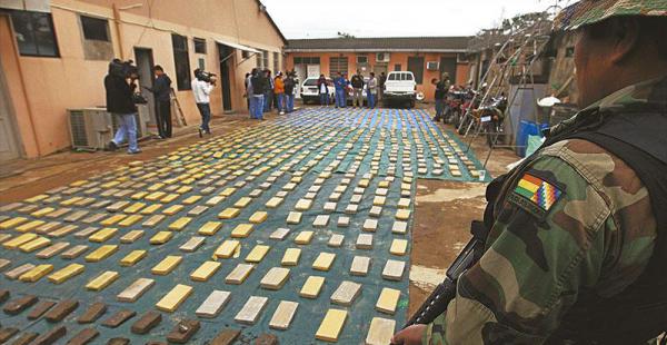 Este decomiso se dio en julio de 2013. Uno similar se hizo en Yacuiba