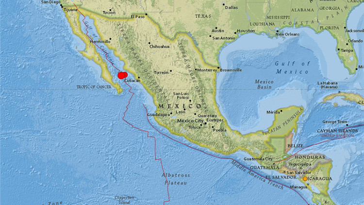 Un terremoto de magnitud 6,8 sacude México