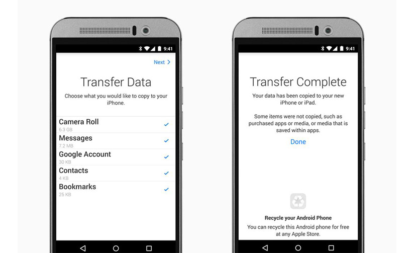 move to ios app Ya puedes pasar de Android a iOS de forma fácil con la app oficial de Apple