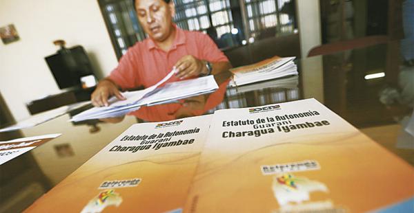 Charagua se pronunciará en las urnas por el estatuto de autonomía indígena. Será un pionero en el país