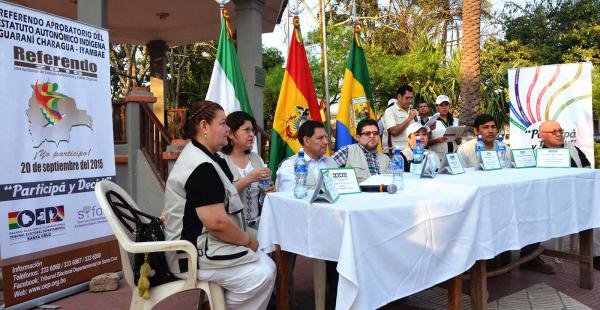 Charagua vota por la conversión a la autonomía indígena originaria campesina