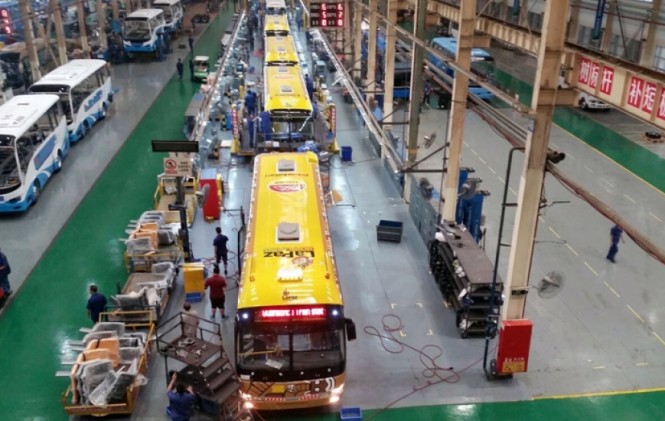 80 nuevos buses Pumakatari saldrán el próximo lunes de China con destino a La Paz
