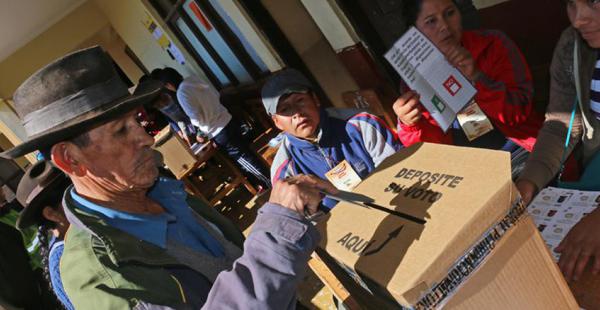 Referéndum autonómico en cinco regiones de Bolivia