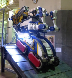 Robot que entrará en pruebas. Foto de Mitsubishi Heavy Industries. Ltd