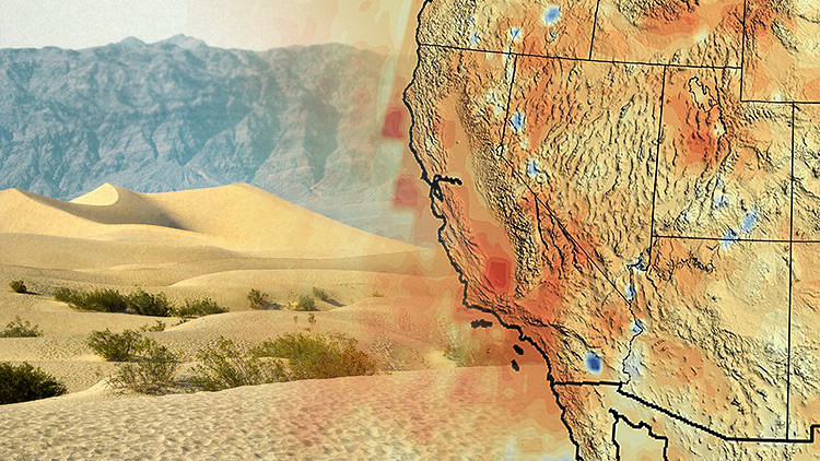 EE.UU. se pone seco: Las imágenes satélites revelan la catastrófica situación en California, Oregon