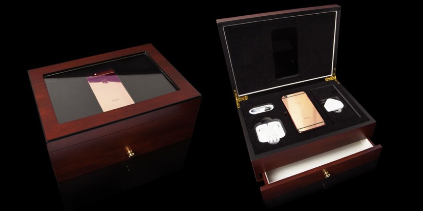 iphone oro rosa real caja 830x415 Este iPhone 6s si que es de oro rosa realmente