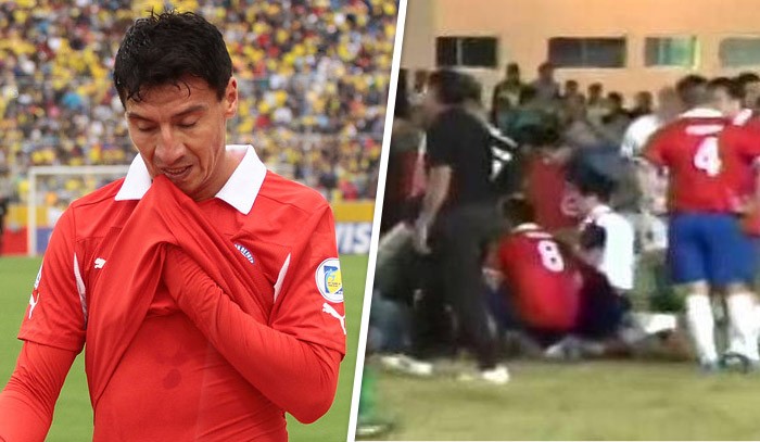 VIDEO: Ex futbolista Contreras sufrió paro cardíaco en pleno partido en Bolivia