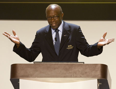 Jack Warner, antiguo vicepresidente de la FIFA, presidente de la Confederación del Caribe (CFU). Foto: AFP