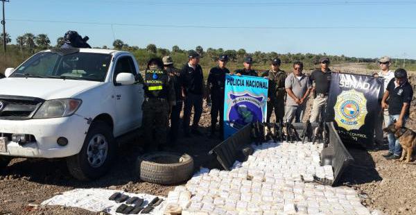 La Policía paraguaya detuvo el vehículo en un operativo rutinario en la que halló la droga