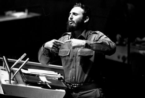 Fidel Castro en el discurso ante la ONU