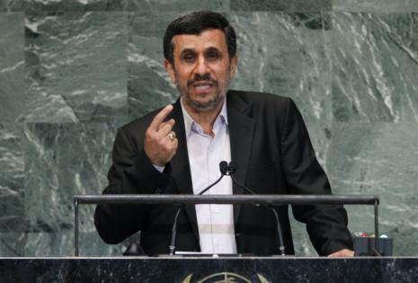 Mahmoud Ahmadinejad, presidente de Irán