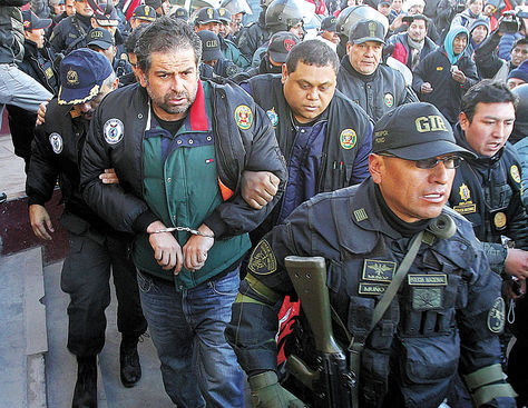 Proceso. El empresario peruano Martín Belaunde tras ser extraditado al Perú hace cuatro meses.