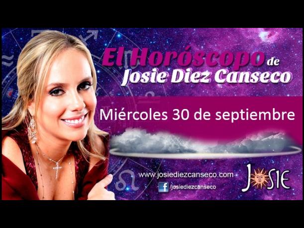 Josie Diez Canseco: Hor&oacute;scopo del 30 de septiembre (FOTOS)