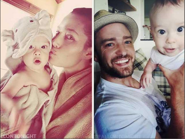 Justin Timberlake comparte tiernas fotos de su beb&eacute;