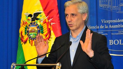 El vicepresidente Álvaro García Linera . Foto: Achivo