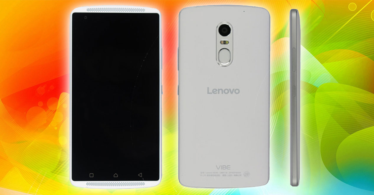 Lenovo Vibe X3 fondo multicolor